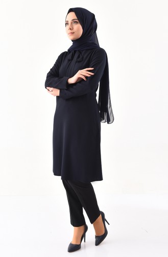 Tie Collar Tunic 3159-10 navy 3159-10