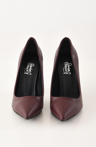 Chaussures Clasique a Talons Pour Femme A1770-17-04 Bordeaux 1770-17-04