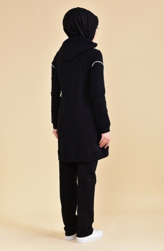 BWEST Hooded Tracksuit 8306-06 Black 8306-06