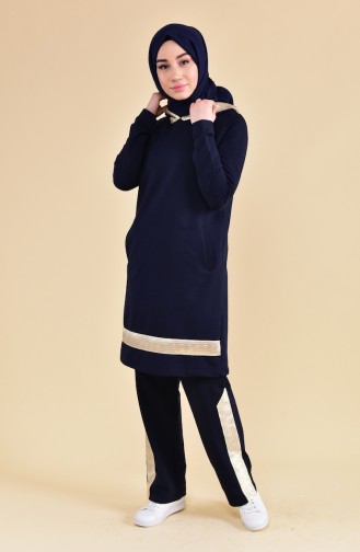 BWEST Tracksuit 8398-02 Navy 8398-02