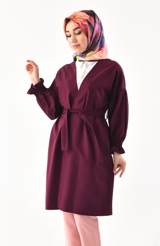 Cape a Ceinture 2052-04 Plum Foncé 2052-04