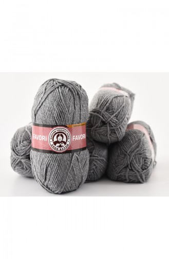 Textiles Women´s Favori Yarn 1768-008 Gray 1768-008
