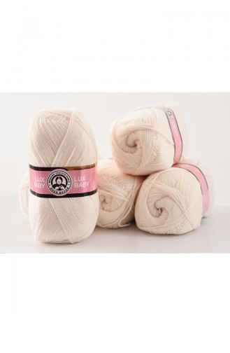 Textiles Women´s Lux Baby Yarn 3010-004 Cream 3010-004