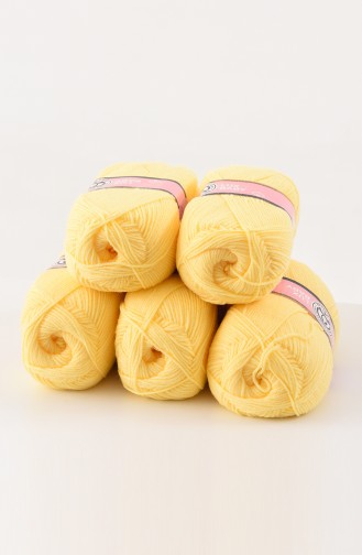 Fils à tricoter Ören Bayan Lux Baby 3010-027 Jaune 3010-027