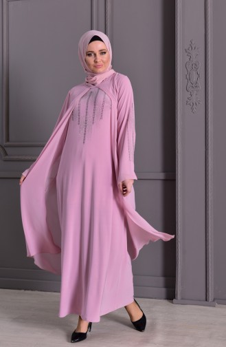 Puder Hijab-Abendkleider 1104-05