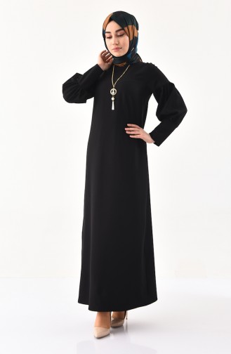 Robe Hijab Noir 1008-05