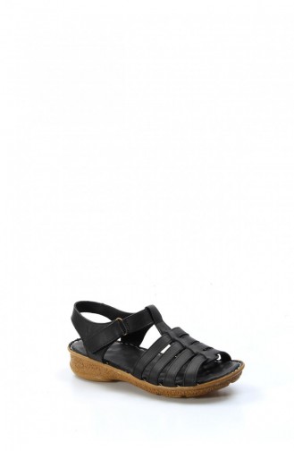 Black Summer Sandals 864ZA206-16777229