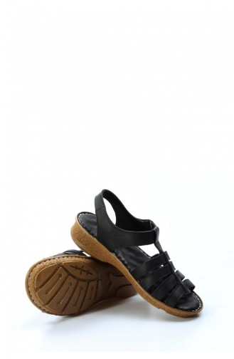 Black Summer Sandals 864ZA206-16777229