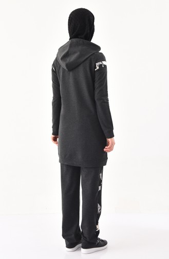 BWEST Hooded Tracksuit 8263-06 Anthracite 8263-06