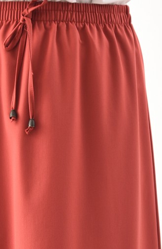 DURAN Elastic Waist Skirt 1112A-01 Dark Dried Rose 1112A-01