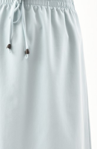 Beli Lastikli Etek 1113B-01 Çağla Yeşili