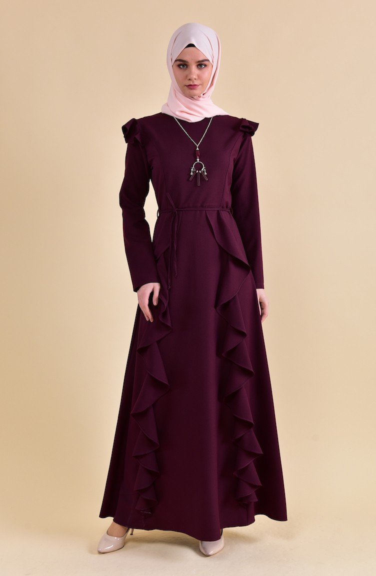 dark plum dress