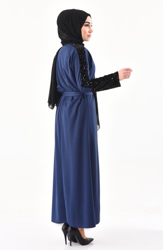 Indigo Hijab Kleider 4001-01