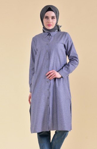 Navy Blue Tuniek 8209-12