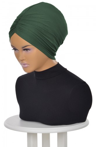 Cotton Bonnet Dark Green B0020-14 0020-14