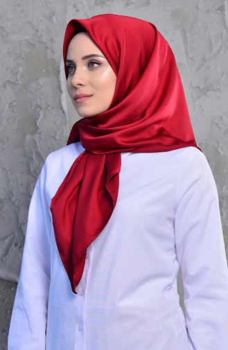 Plain Rayon Scarf 95245-05 Bordeaux 95245-05