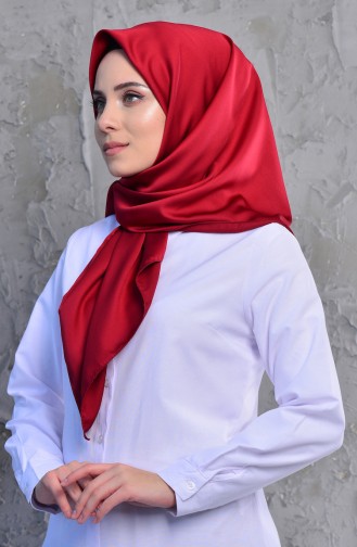 Plain Rayon Scarf 95245-05 Bordeaux 95245-05