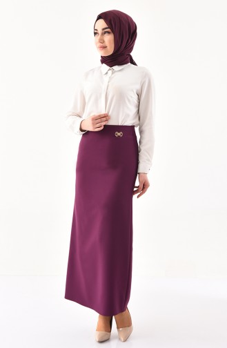 Plum Skirt 0404-05