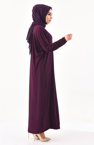 Fermuarlı Sandy Ferace 9012-04 Mor