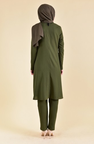 Tunik Pantolon İkili Takım 130022-04 Haki