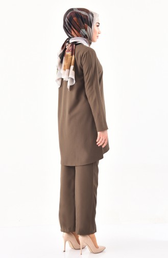 iLMEK Tunic Pants Double Suit 5247-01 Khaki 5247-01
