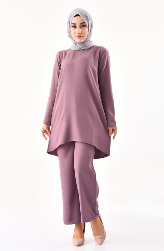 iLMEK Tunic Pants Double Suit 5247-03 Dried Rose 5247-03