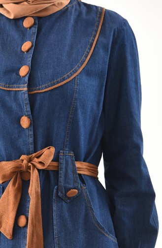 Kot Tunik Pantolon İkili Takım 9035-01 Lacivert