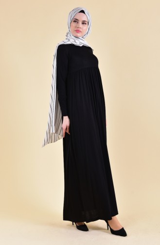 Robadan Elbise 3030-01 Siyah
