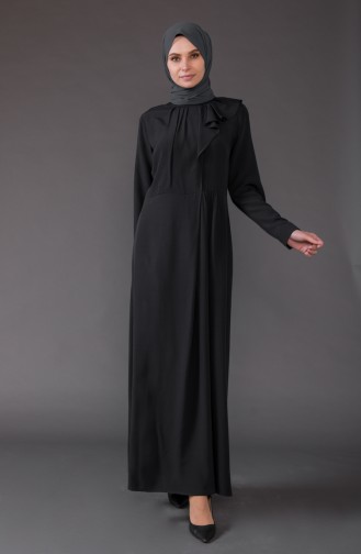Frilly Dress 1005-04 Black 1005-04