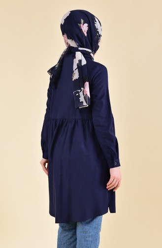 Navy Blue Tuniek 5000-04