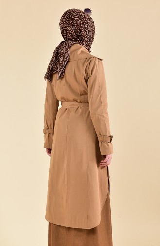 Button Trench Coat 50311-01 Camel 50311-01