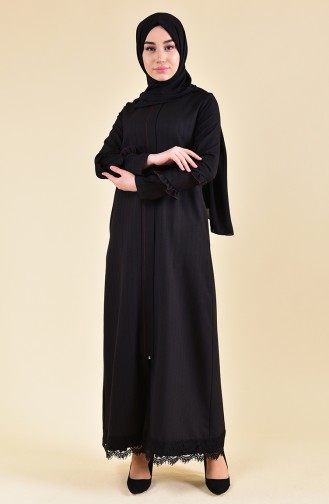Black Abaya 0216-01