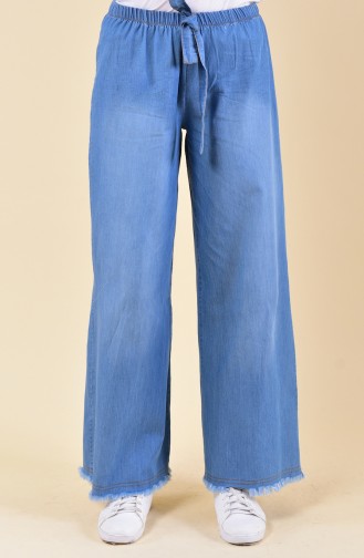 Jeansblau Hose 1007-01