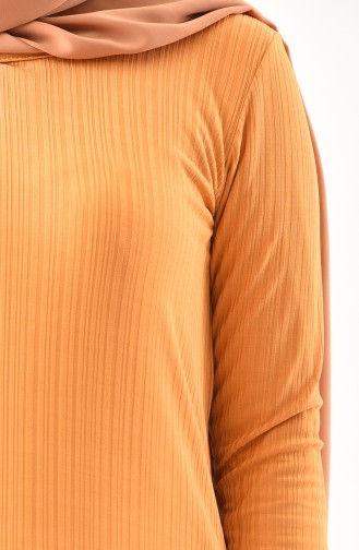 Ensemble Deux Pieces Tunique Pantalon 2143-11 Jaune 2143-11