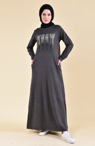 Robe Hijab Antracite 8351-05