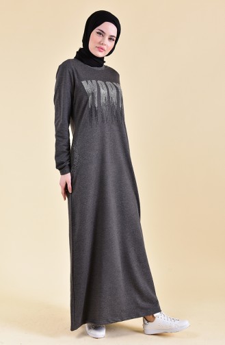 Robe Hijab Antracite 8351-05