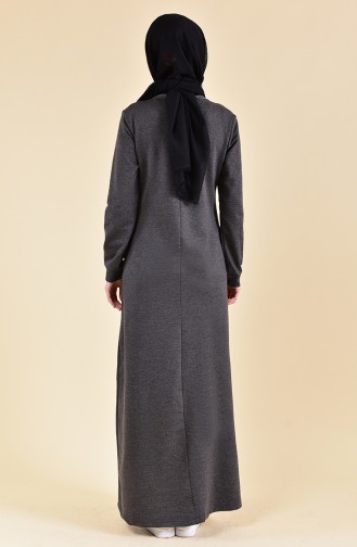 Robe Hijab Antracite 8351-05