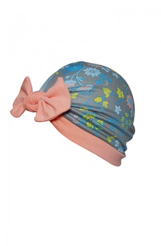 Bonnet a Motifs Pour Enfant BCB018 Gris 018