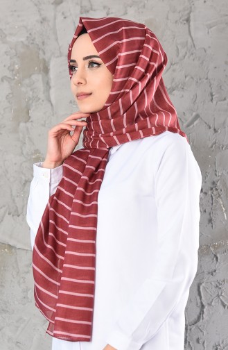 Light Brick Red Shawl 327-105