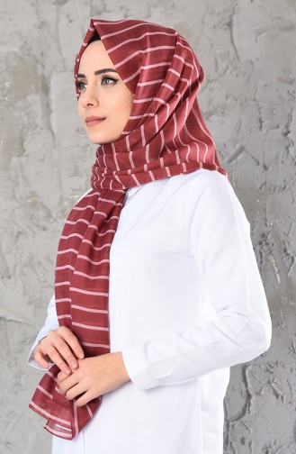 Light Brick Red Shawl 327-105