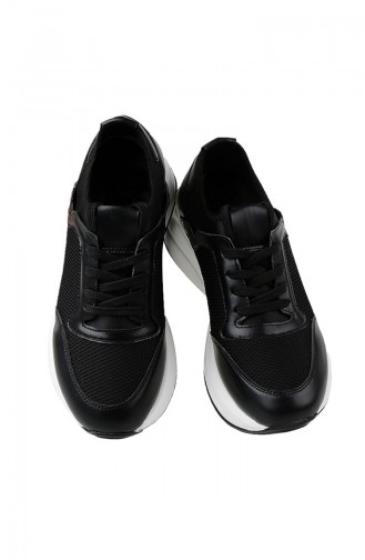 Bayan Spor Ayakkabı 50129-01 Siyah