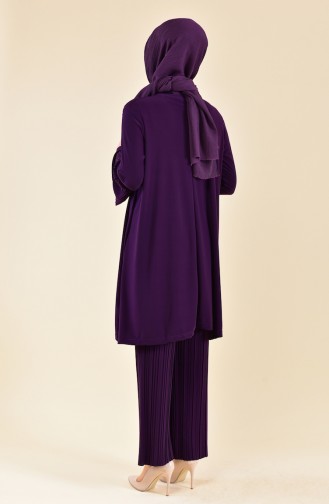 Tunic Pants Binary Suit 186612-02 Purple 186612-02