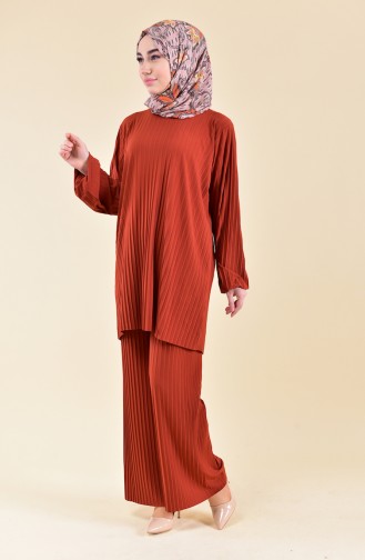 Pleated Tunic Pants Binary Suit  189912-10 Tile 189912-10