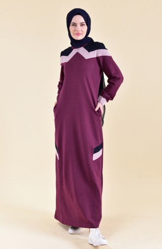 BWEST Garnish Sports Dress 8360-04 Plum 8360-04