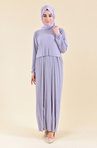 Robe Hijab Gris 5248-04