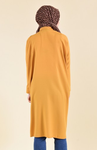 Oyya Sleeves attached Tunic 8122-10 Mustard Yellow 8122-10