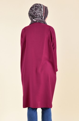 Oyya Sleeves attached Tunic 8122-12 Plum 8122-12