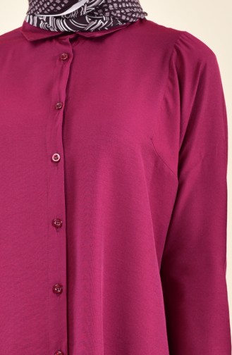 Reglan Kol Tunik 8122-12 Mürdüm