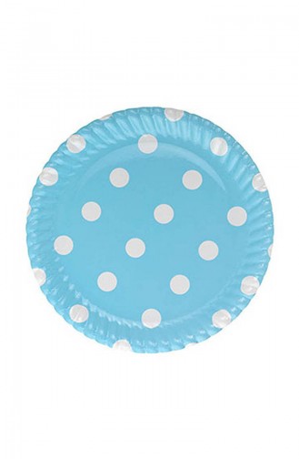 Roll-Up Karton Tabak 23cm 8 li TM-TBK-0103 Mavi