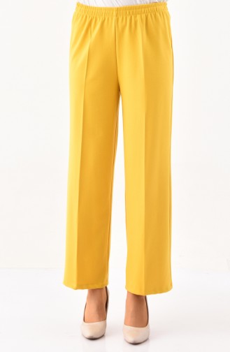 DURAN Elastic Wide Leg Pants 2072-01 Mustard 2072-01